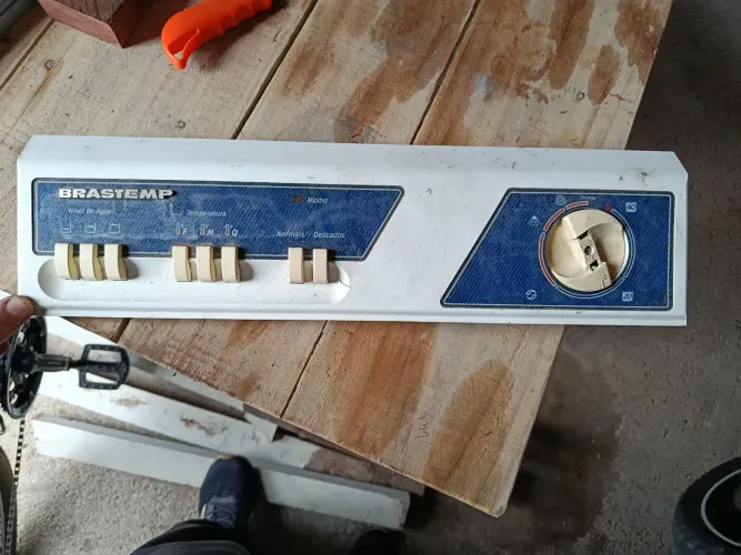 Painel com Timer da lavadora Brastemp Antiga