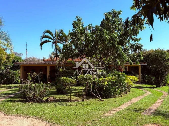 Chácara com 3 dormitórios à venda, 5405 m² por R$ 16.000.000 - Iate Clube de Campinas - Am