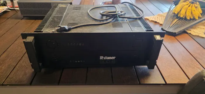 Amllificador Stanner 800s - muita potência 800w rms