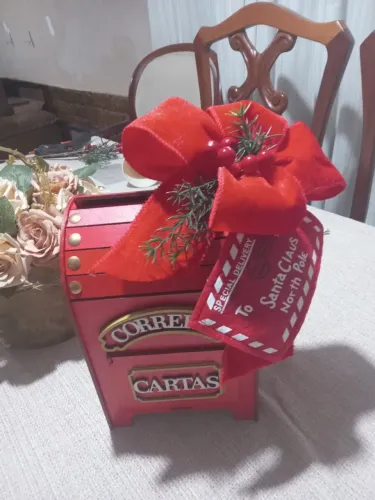 Guirlanda e rosto de papai noel