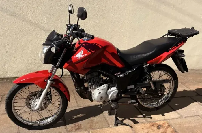 Honda CG Fan 125 ESD - partida elétrica 2014