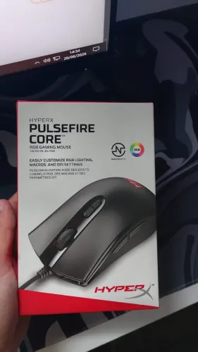 Mouse HyperX Pulsefire Core (Acompanha a caixa original)