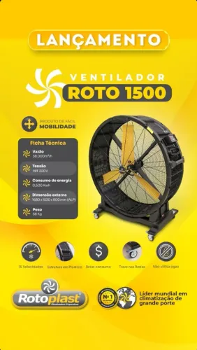 Ventilador Rotoplast 