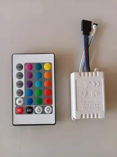 Controle Para Fita Led Rgb 3528/5050 6a Infravermelho Rgb 12v 6a