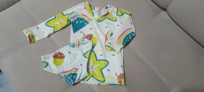 Biquíni bebê menina 