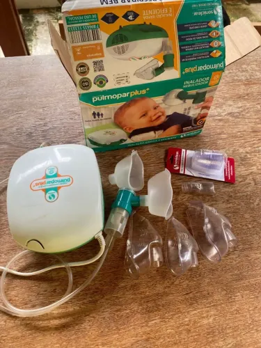 Nebulizador Inalador Pulmonar Plus Bivolt