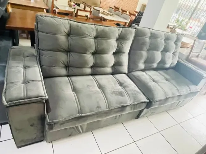 SOFA RETRATIL E RECLINAVEL 2.50 NOVO