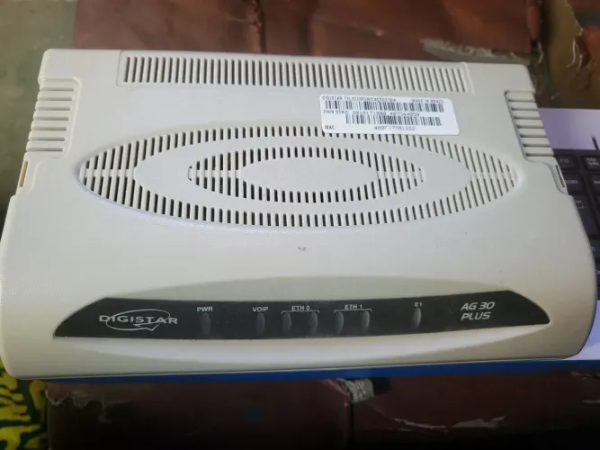 DIGISTAR AG30 Plus - Gateway VoIP E1 Corporativo - Excelente Estado