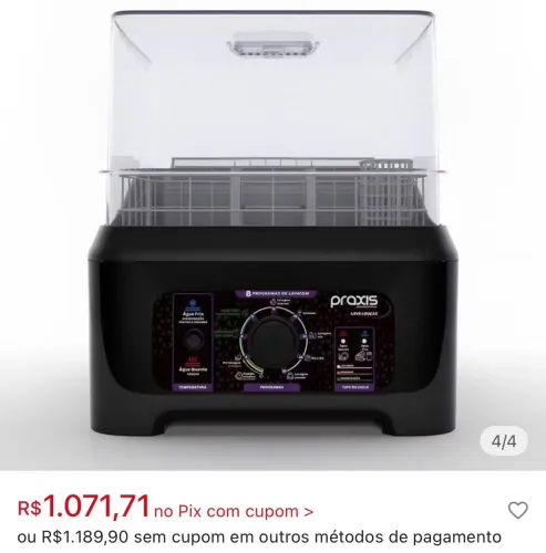 Lava louça automática