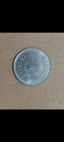Moeda Antiga 1 Cruzado