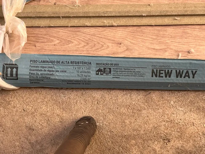 Piso laminado new way