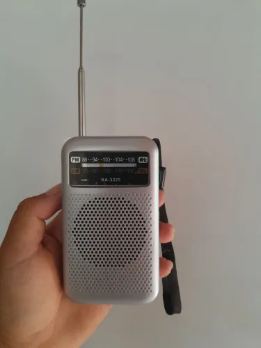 Rádio a pilha 