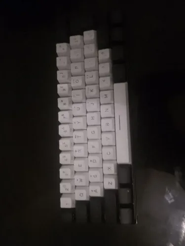 Kit teclado 60% e mouse