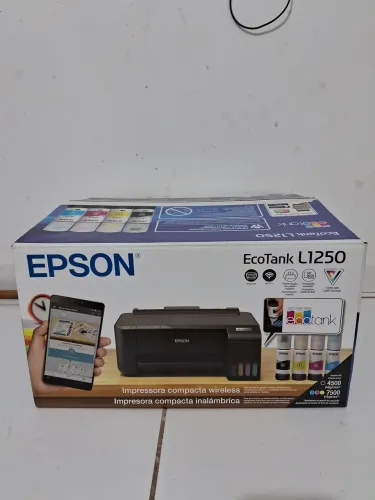 Impressora Epson EcoTank L1250 nova na caixa