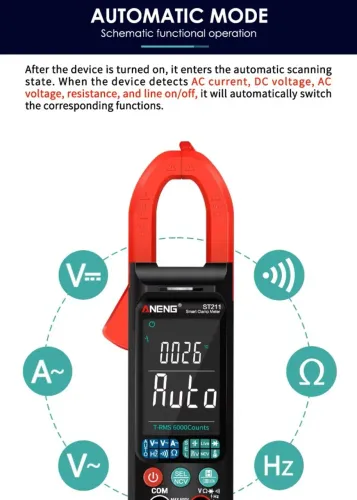 Alicante Amperimetro Aneng