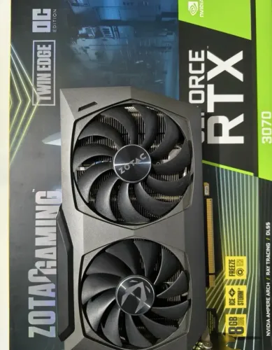 Placa de vídeo RTX 3070 zotac