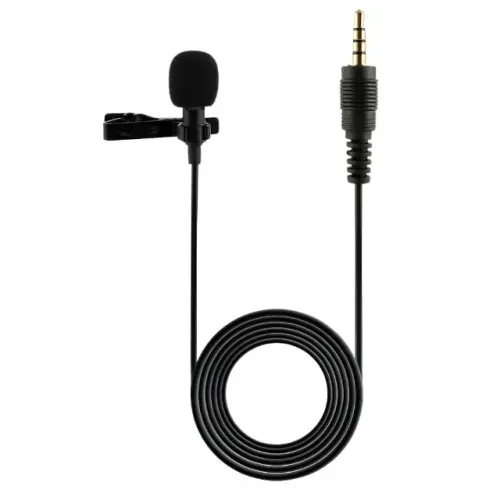 MICROFONE DE LAPELA - ÁUDIO CLARO E DIRECIONAL