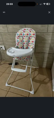 Cadeirão de alimentação até 15kg novo 