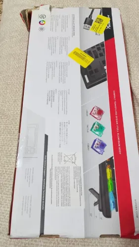 Teclado Gamer Mecânico HyperX Alloy Origins Core RGB