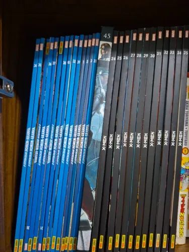 Coleção de quadrinhos marvel