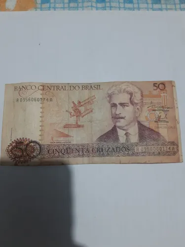 Nota dinheiro antiga