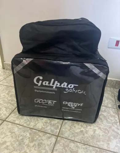 Bag Rígida 45L Galpão Sports Para Moto Delivery