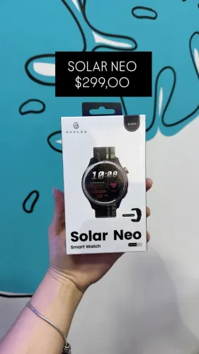 Solar NEO / Haylou / Black / Produto Novo / Loja Física 