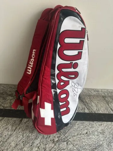 raqueteira wilson roger federer limited edition signature 