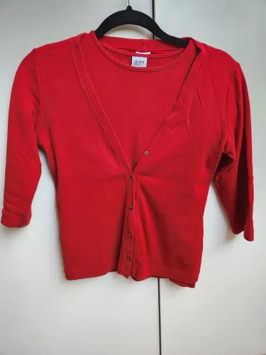 Conjunto blusa e casaco Sacada