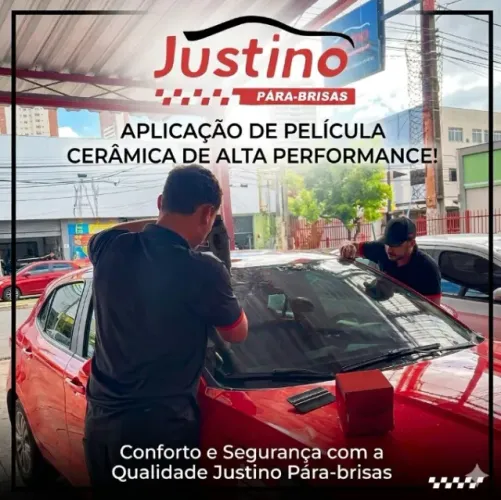 Aplicação de pelicula automotiva