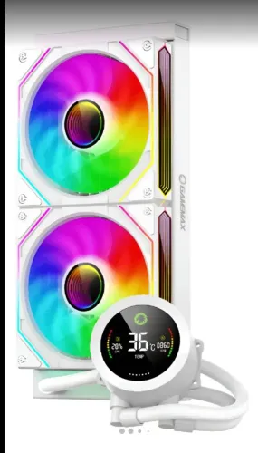 Water cooler Digital Gamemax 240 white