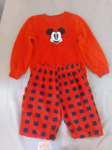 Pijama Mickey unissex tamanho 8
