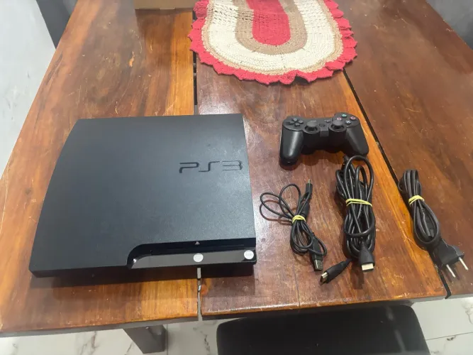 Ps3 slim 500gb (LER DESCRIÇÃO)