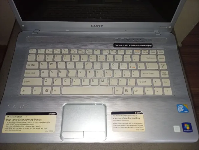 Notebook Sony VAIO precisando de conserto