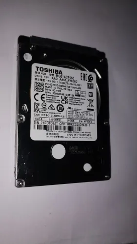 HD Toshiba 500 GB Sata Slim 7200 RPM