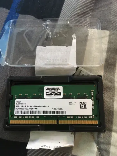 Memória ram ddr4 8gb 3200mhz notebook