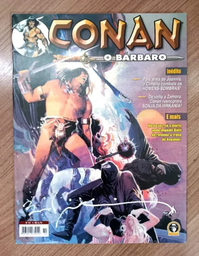 Conan O Bárbaro 51 Assinada Bill Sienkiewicz CCXP Mythos Editora