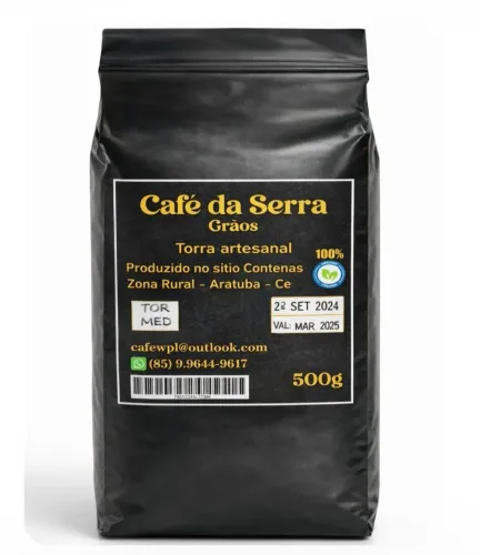 Café torrado grãos 