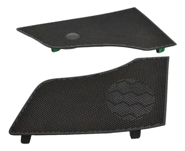 Par Tela Som Esquerda Direita Painel Gm S10 2013 Original Preto