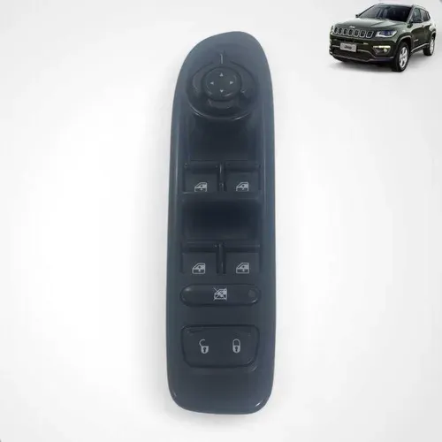 Botão Vidro Compass 2016 A 2021 S/rebatimento Diant Esquerdo
