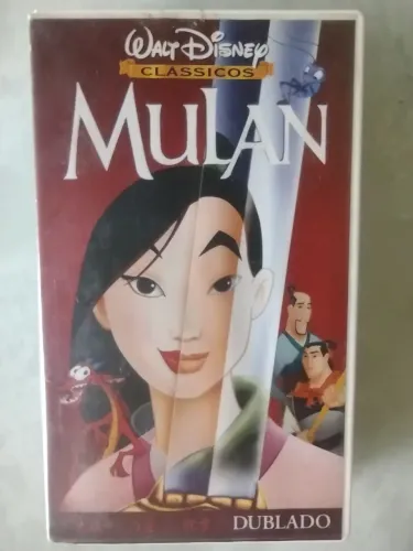 VHS, FITA ORIGINAL MULAN