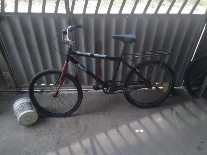 Bicicleta avenda e troca em galinha