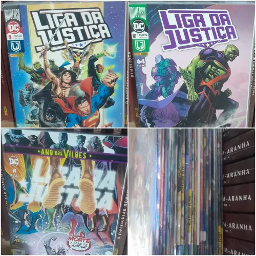 Coleção Hq Completa Liga da Justiça 4° Fase do 1 ao 22 DC Panini