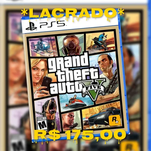 GTA V - PS5 - Lacrado
