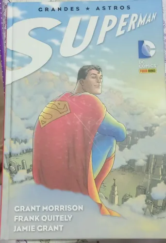 Superman Grandes Astros - capa dura - usado