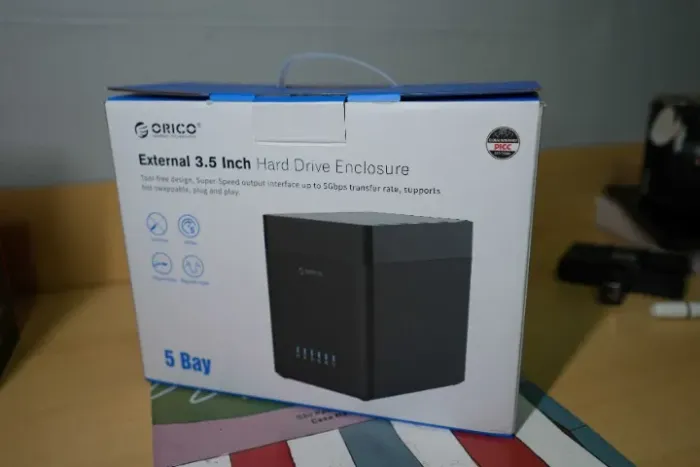 Orico Dock Station 5 Bay USB 3.0 para HD SATA 3.5 Externo