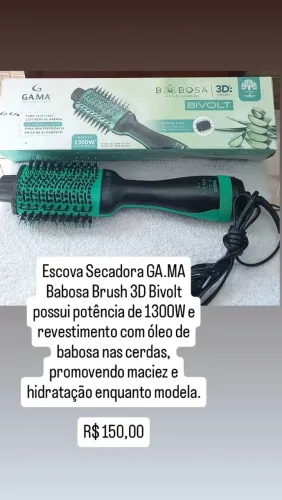 Escova Secadora GA.MA