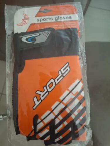 Par de luvas Esportivas para ciclismo ou academia tam único unisssex