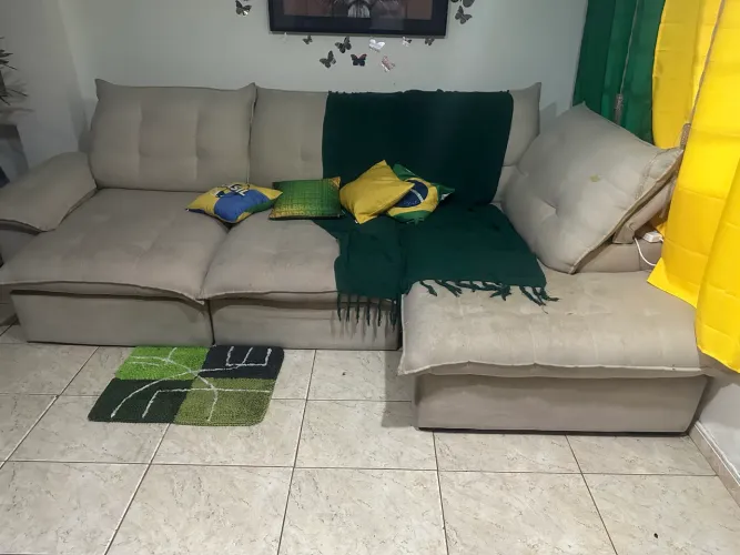 Sofá retrátil e reclinável MTO NOVO!