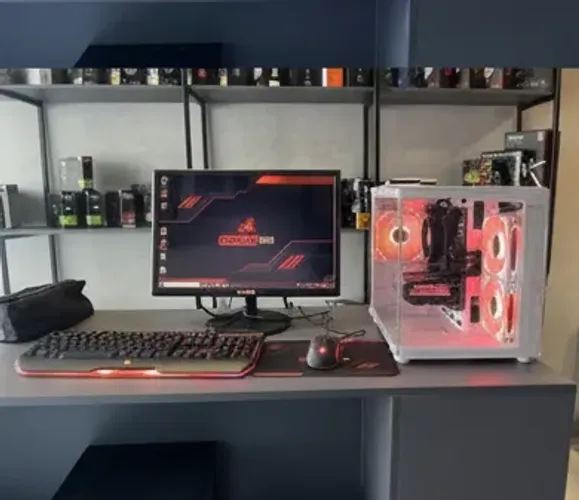 Gamer de Entrada Completo com GT 730 | Monitor Incluso